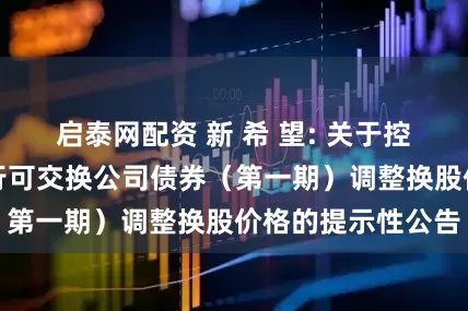 启泰网配资 新 希 望: 关于控股股东非公开发行可交换公司债券（第一期）调整换股价格的提示性公告